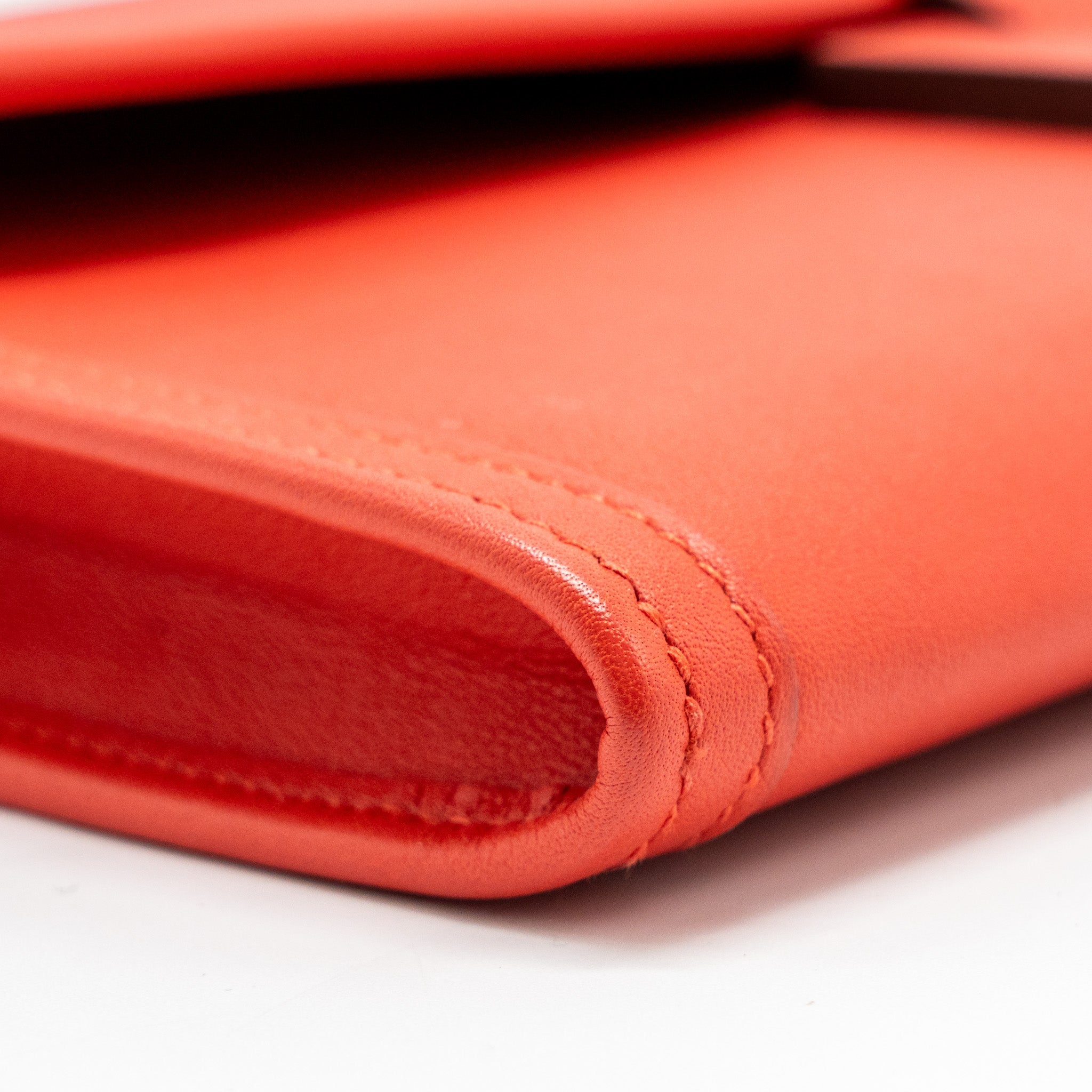HERMES JIGE ELAN 29 SWIFT LEATHER S5 ROUGE TOMATE