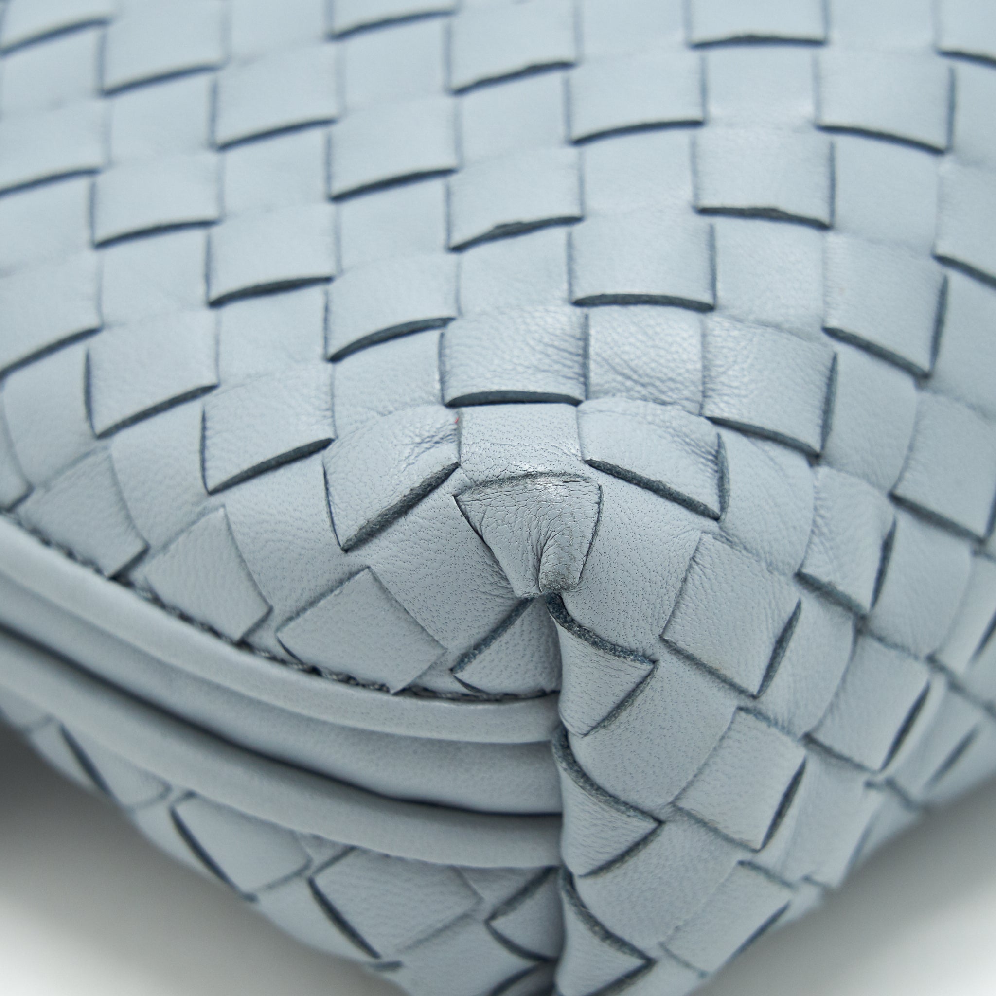 BOTTEGA VENETA CROSSBODY BAG LIGHT BLUE