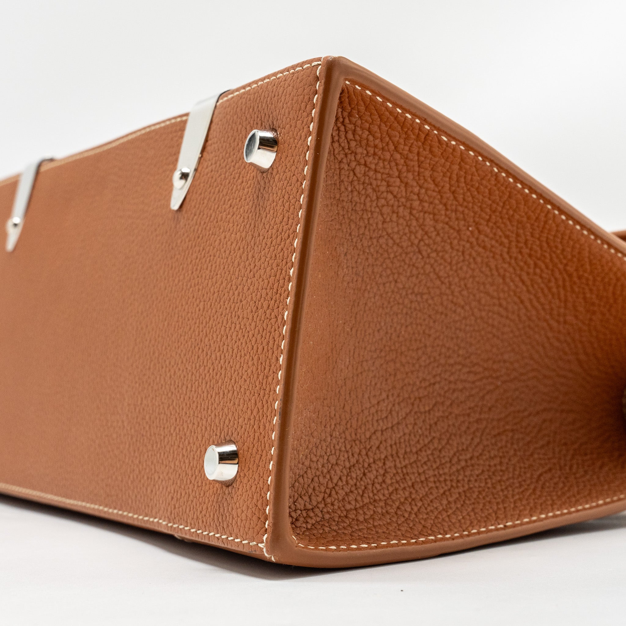 GOYARD STRUCTURE SAIGON PM BAG CALFSKIN TAN SHW