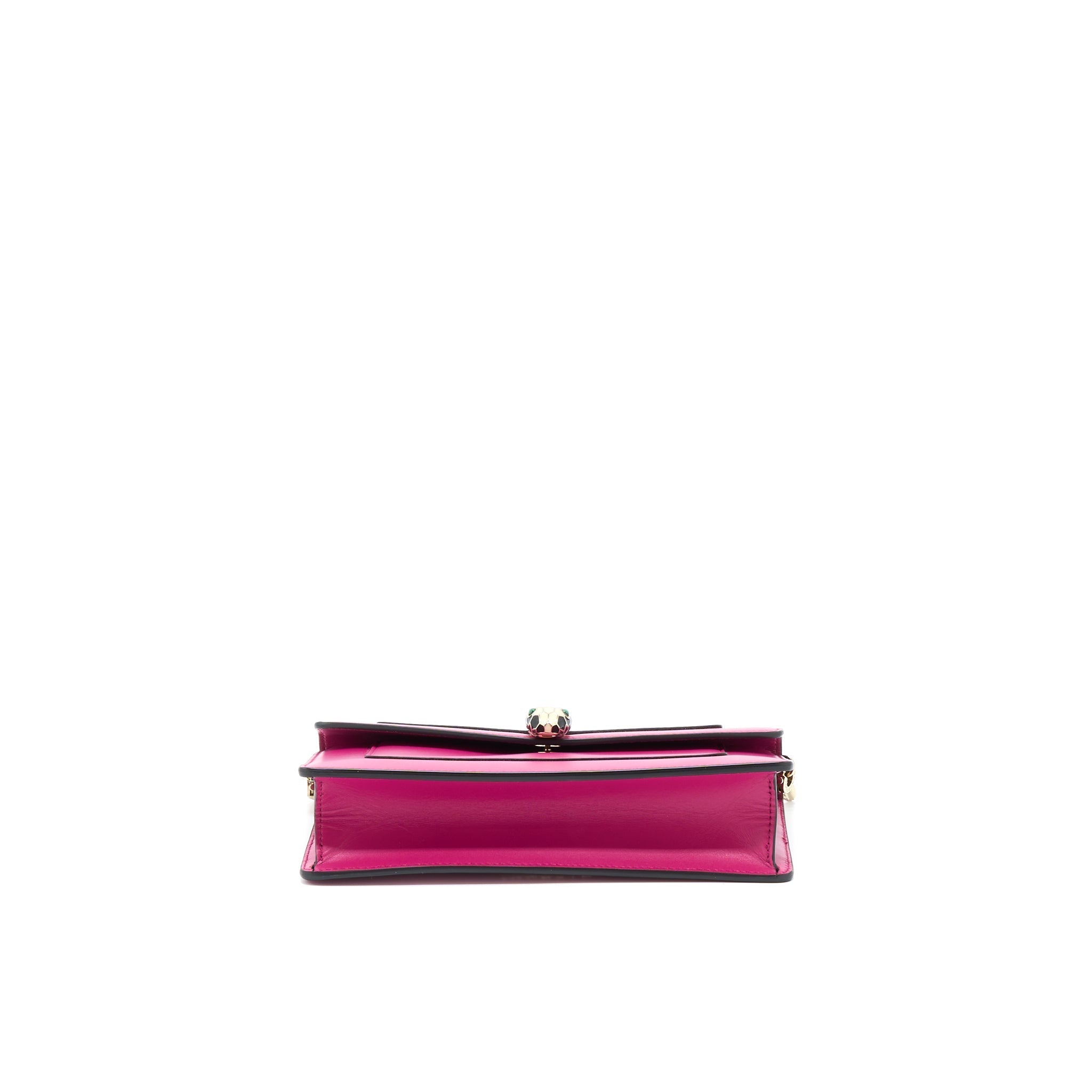 BVLGARI SERPENTI FOREVER WALLET ON CHAIN PINK LGHW