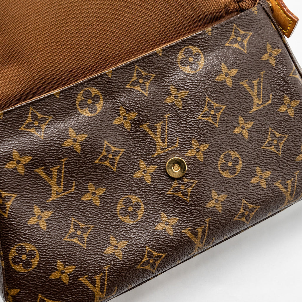 LOUIS VUITTON VINTAGE MINI LOOPING SHOULDER BAG MONOGRAM CANVAS GHW