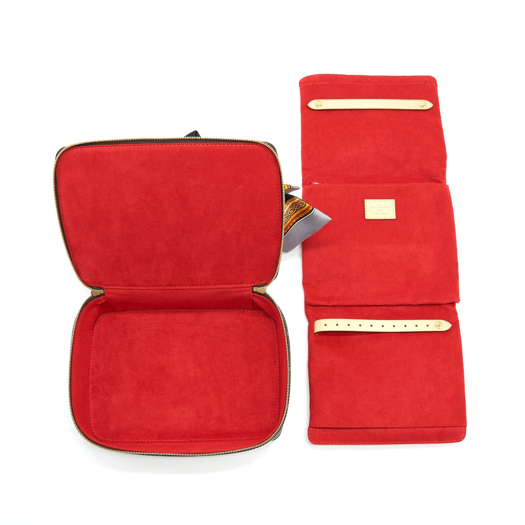 LOUIS VUITTON NICE JEWELLERY CASE WITH AN EXTRA BANDEAU