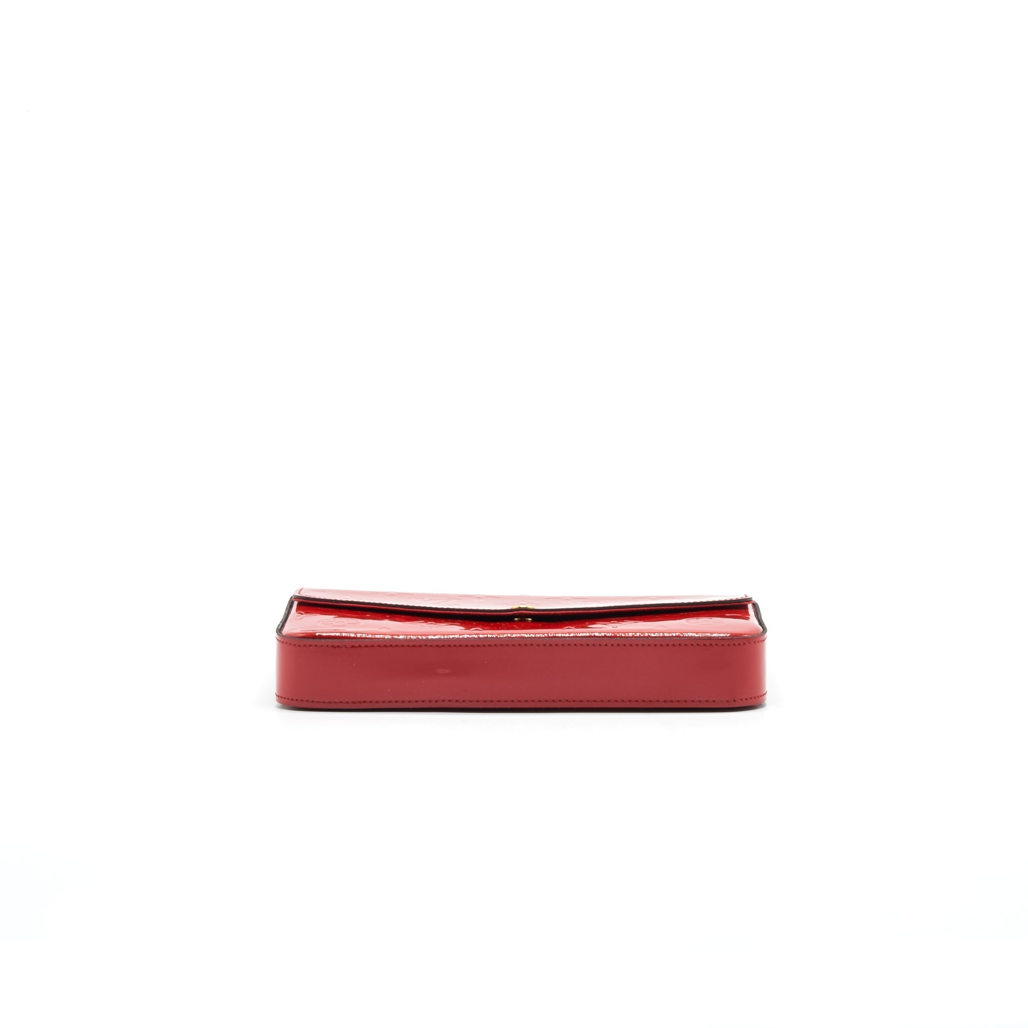 LOUIS VUITTON POCHETTE FELICIE MONOGRAM PATENT LEATHER
