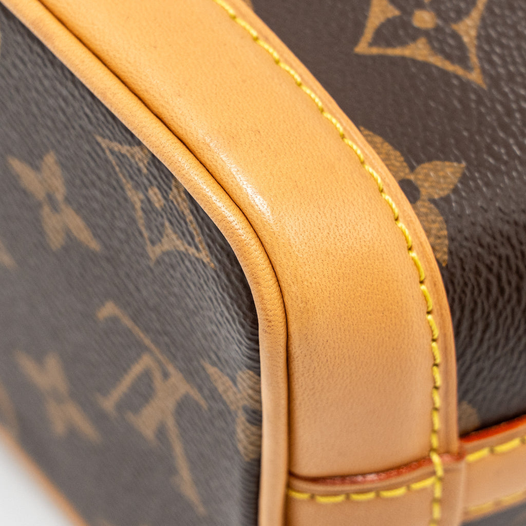 LOUIS VUITTON NANO NOE MONOGRAM CANVAS GHW