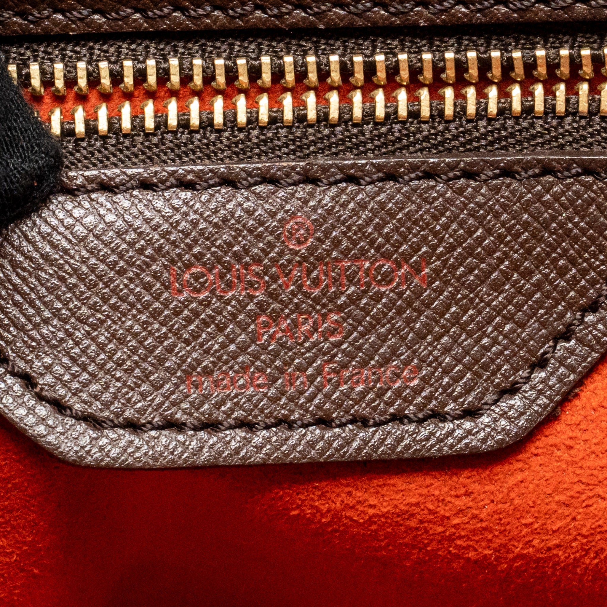 LOUIS VUITTON MARAIS BUCKET BAG DAMIER EBENE GHW