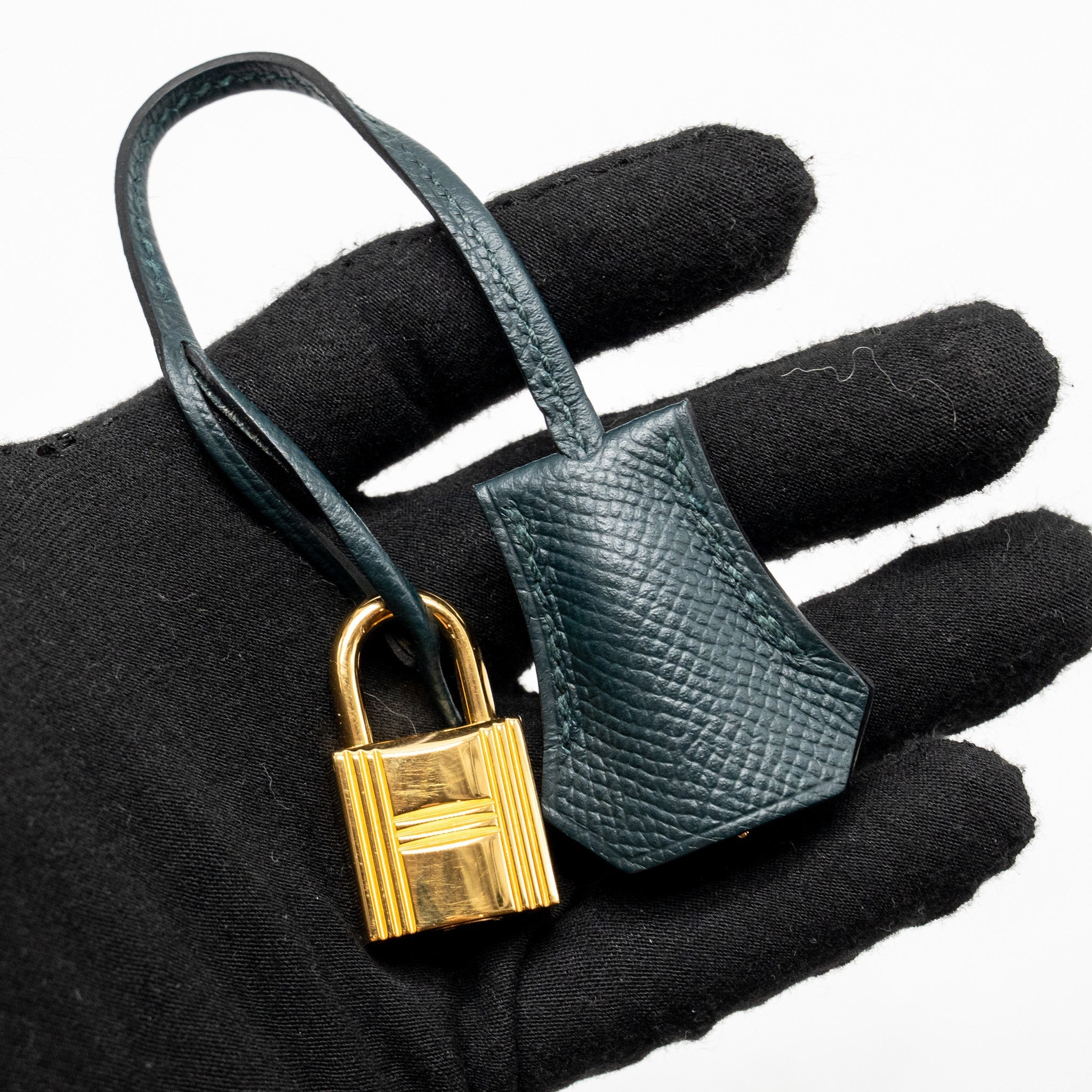 HERMES KELLY 25 EPSOM VERT CYPRESS GHW
