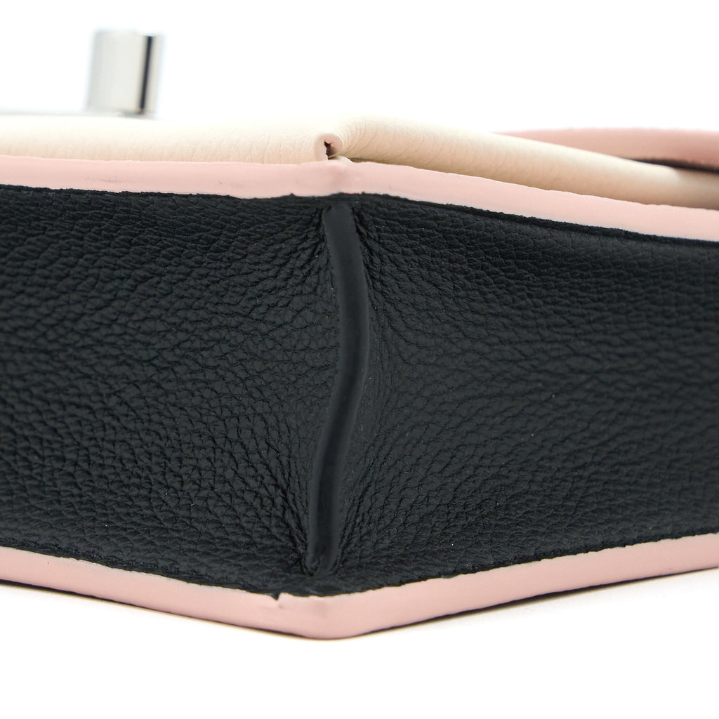 LOUIS VUITTON MYLOCKME CHAIN POCHETTE CALFSKIN PINK SHW