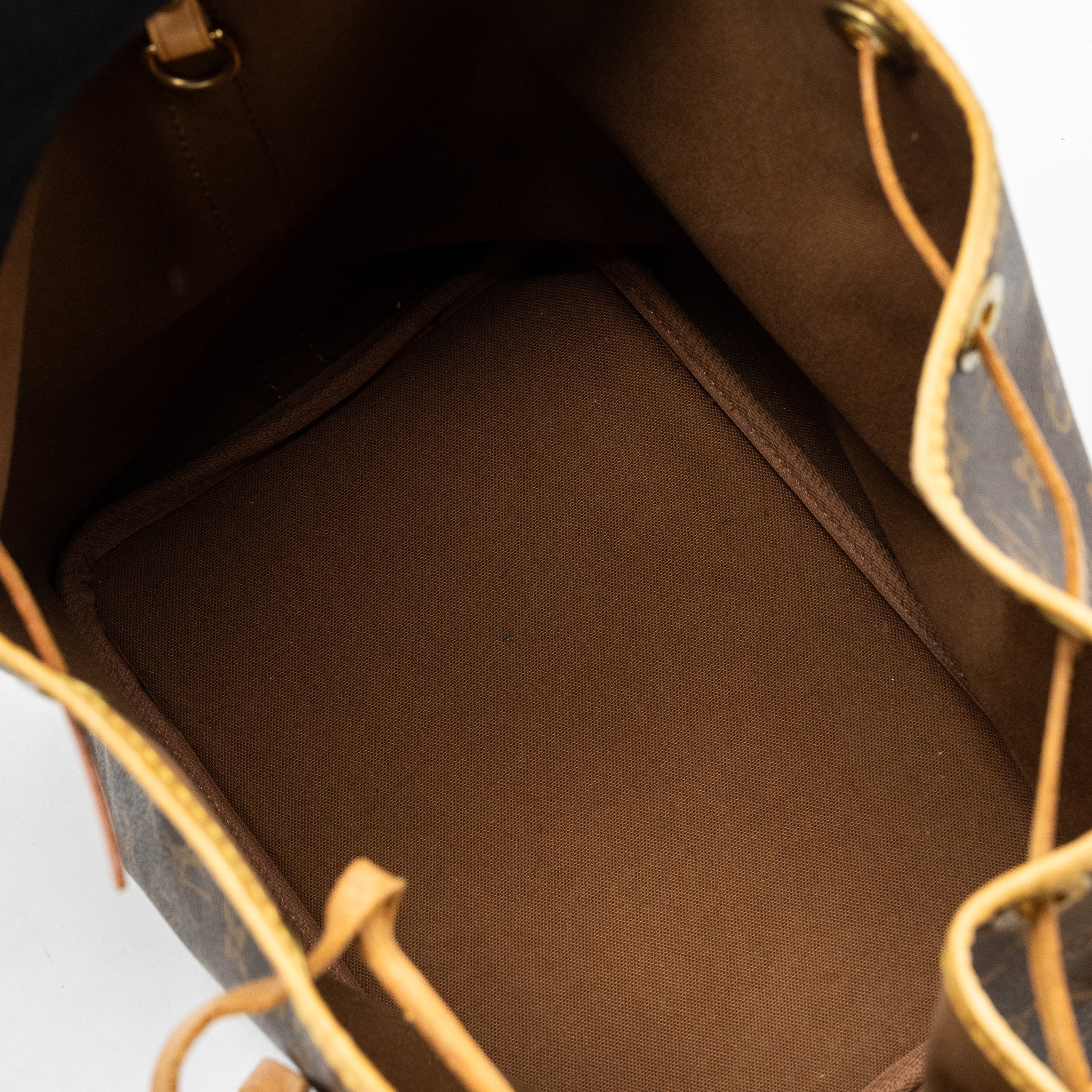 LOUIS VUITTON PETIT NOE MONOGRAM CANVAS GHW