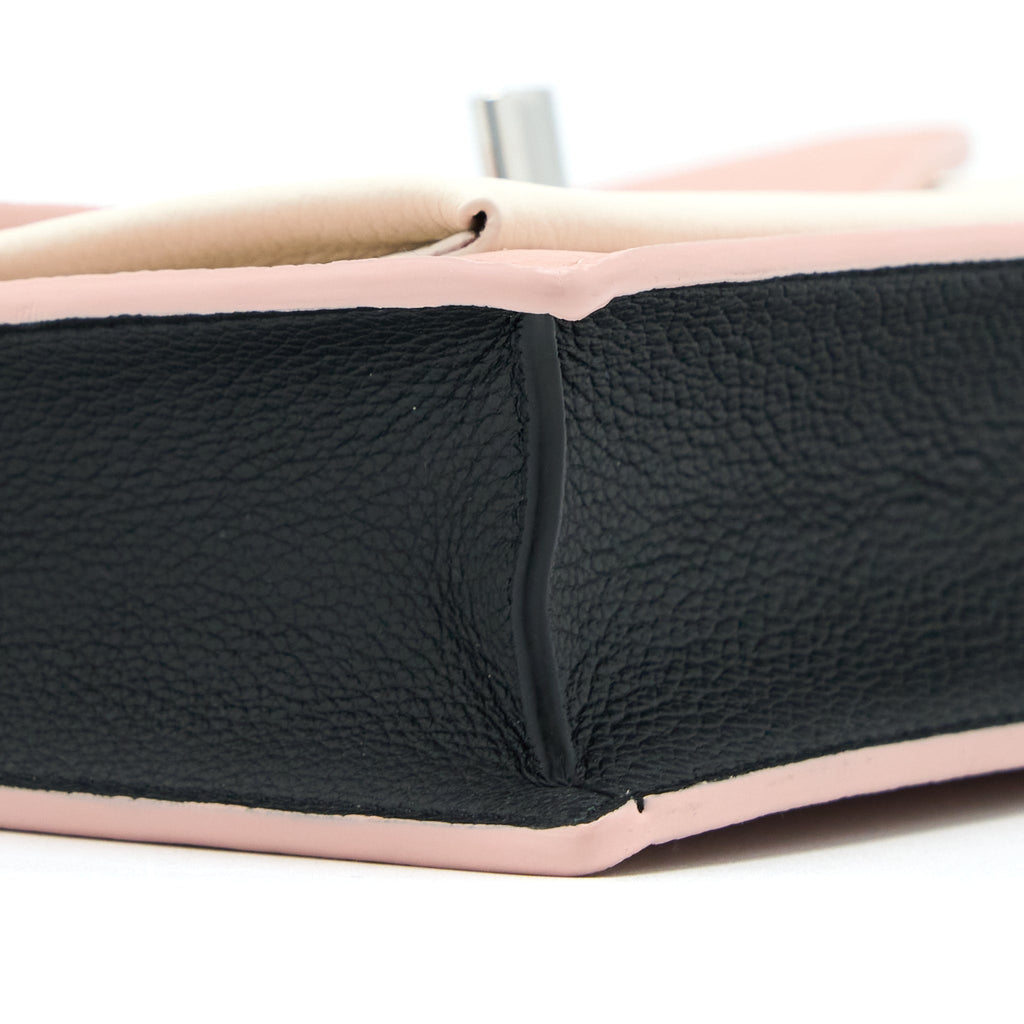 LOUIS VUITTON MYLOCKME CHAIN POCHETTE CALFSKIN PINK SHW