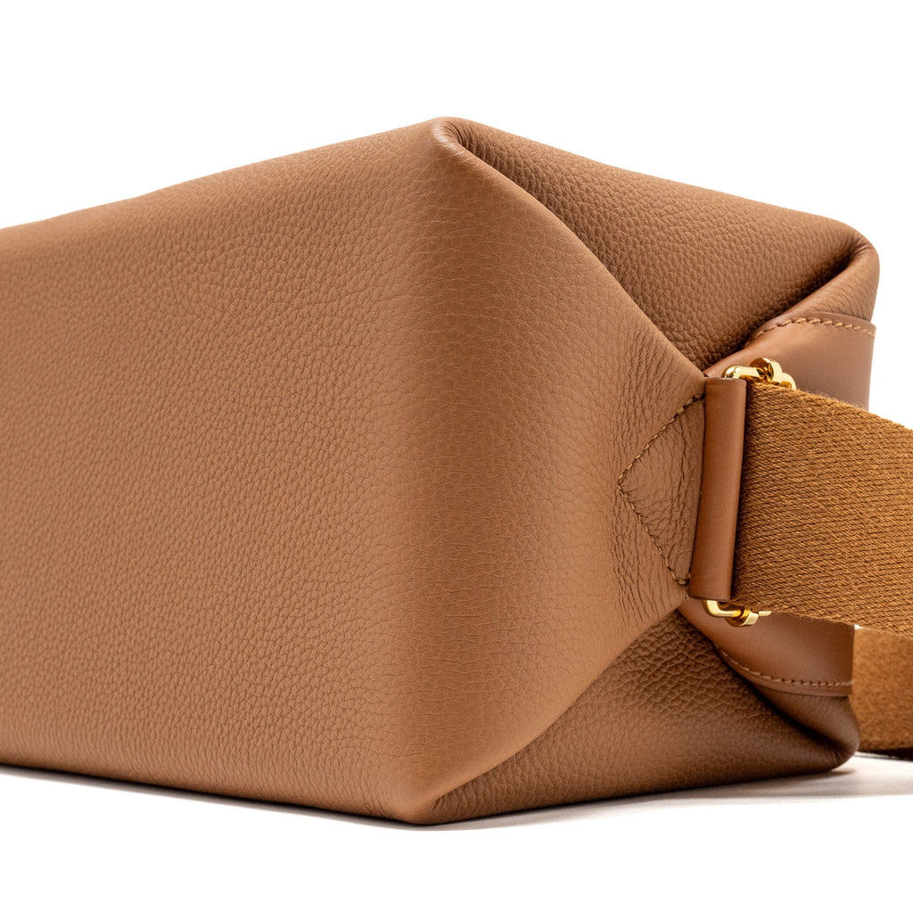 HERMES EMILE 30 BAG TOGO/SWIFT GOLD GHW