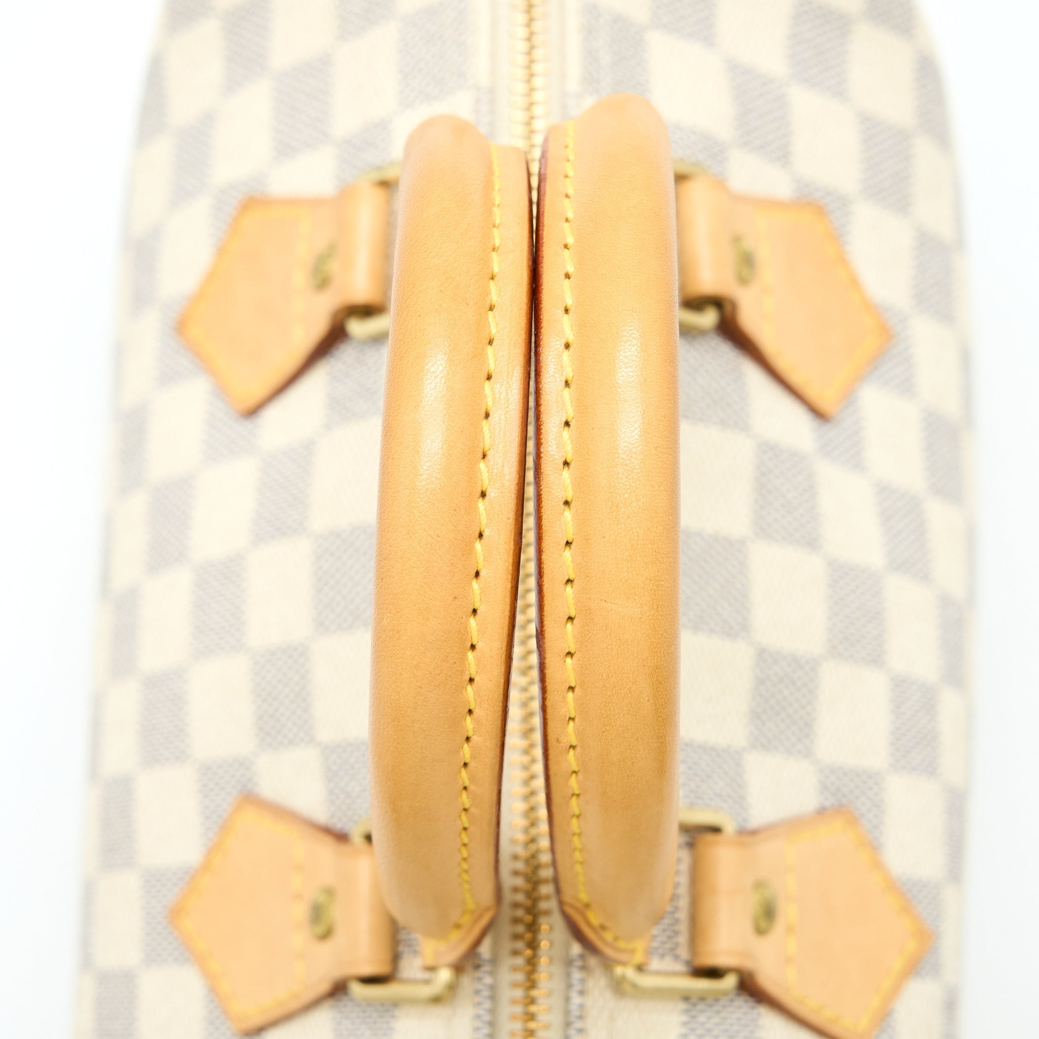 LOUIS VUITTON SPEEDY 25 DAMIER AZUR CANVAS GHW