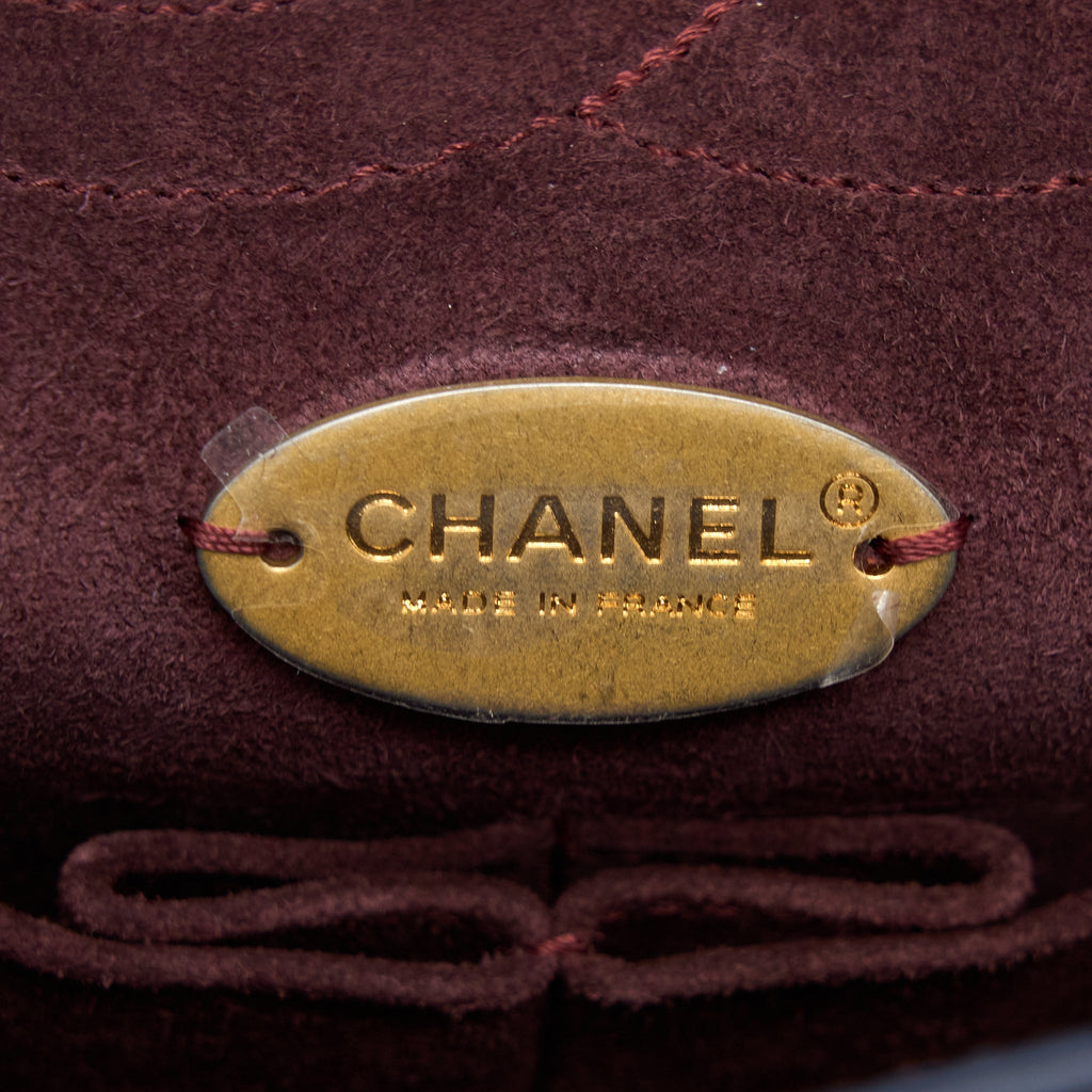 CHANEL REISSUE 2.55 226 BAG LIMITED EDITION BLACK BRUSHED GHW