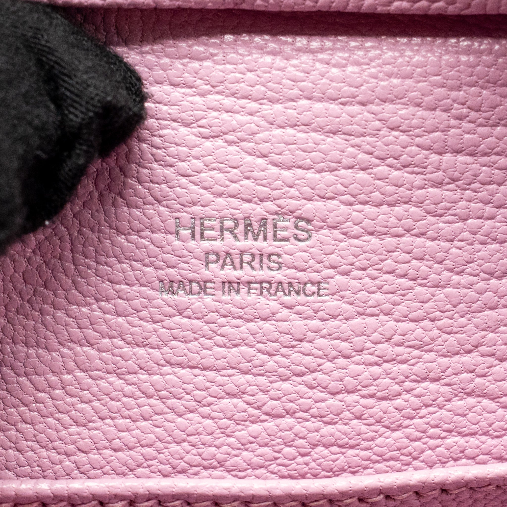 HERMES MINI PLUME II CHÈVRE MYSORE X9 MAUVE SYLVESTRE SHW