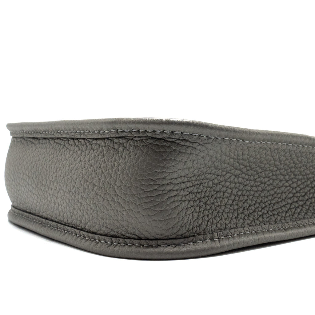 HERMES MINI EVELYNE CLEMENCE GRIS MEYER GHW