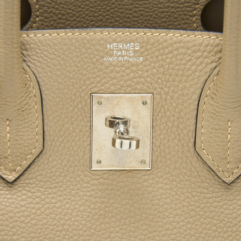 HERMES BIRKIN 30 TOGO 81 GRIS TOURTERELLE SHW