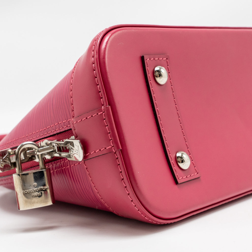LOUIS VUITTON ALMA BB EPI PINK SHW