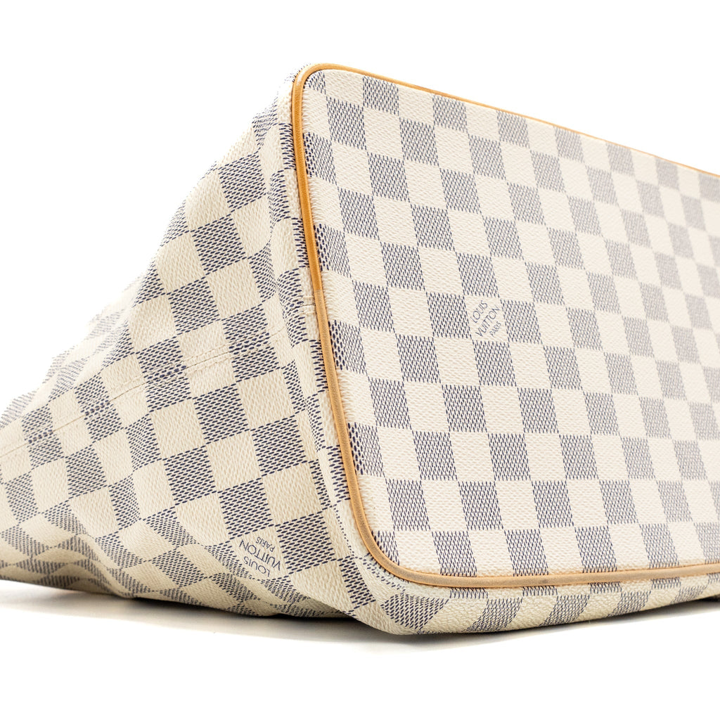 LOUIS VUITTON SALEYA MM DAMIER AZUR CANVAS GHW