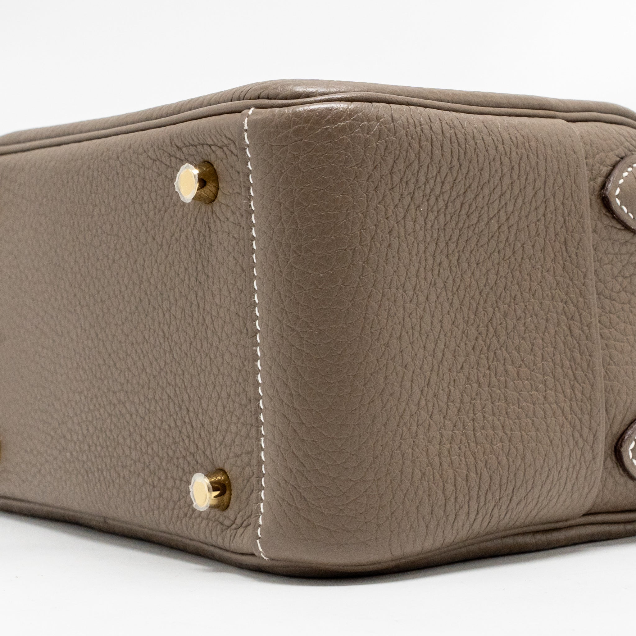 HERMES MINI LINDY CLEMENCE ETOUPE GHW