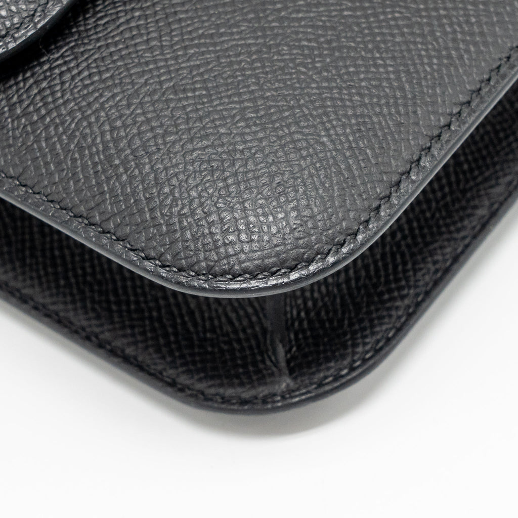 HERMES CONSTANCE ELAN EPSOM BLACK RGHW
