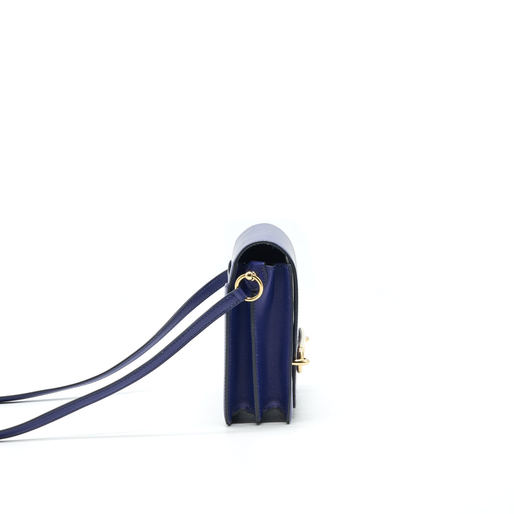 HERMES MINI ROULIS M3 BLUE ENCRE VEAU ALLEGRO