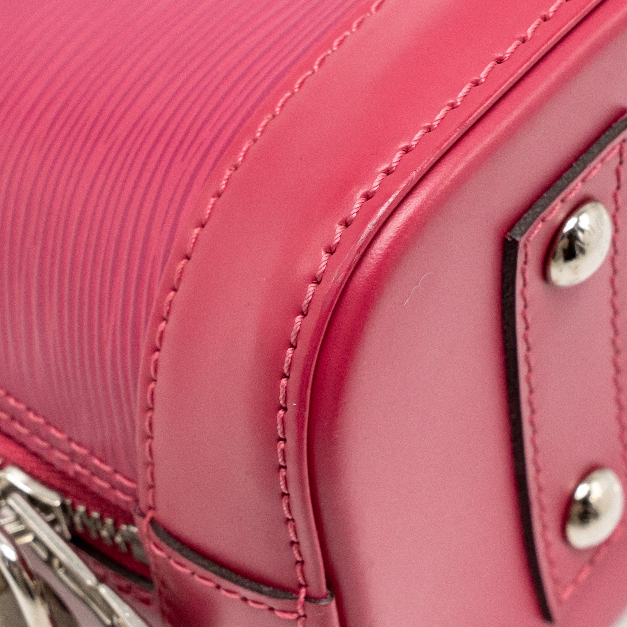 LOUIS VUITTON ALMA BB EPI PINK SHW