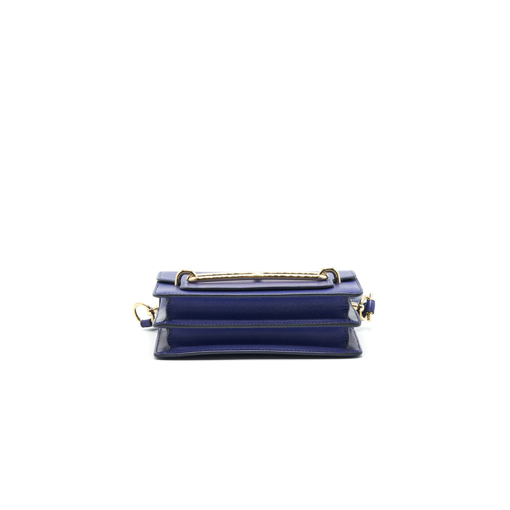 HERMES MINI ROULIS M3 BLUE ENCRE VEAU ALLEGRO