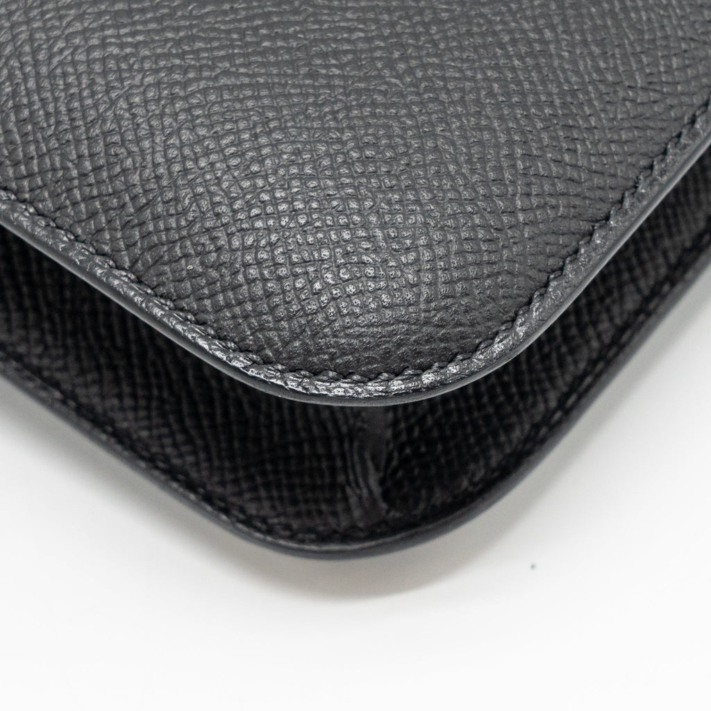 HERMES CONSTANCE ELAN EPSOM BLACK RGHW