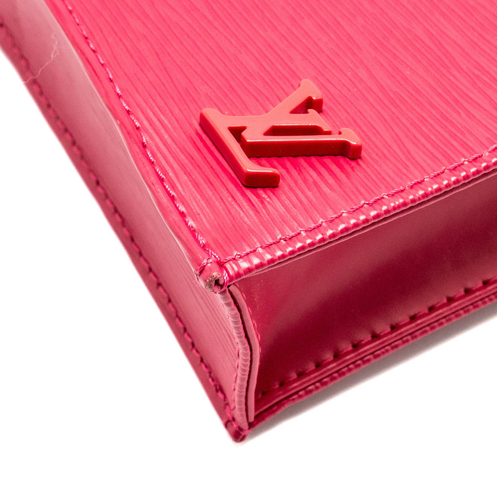 LOUIS VUITTON PETIT SAC PLAT EPI ROSE PONDICHERRY SHW