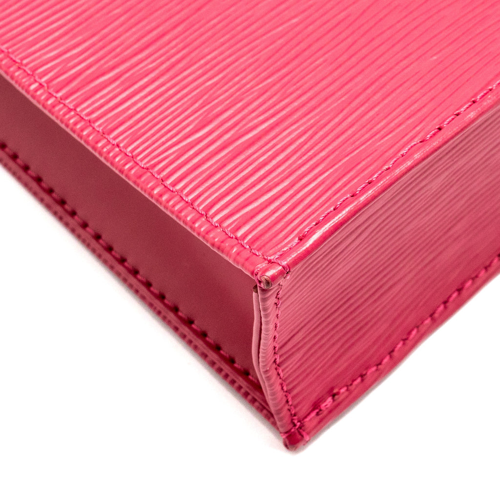 LOUIS VUITTON PETIT SAC PLAT EPI ROSE PONDICHERRY SHW