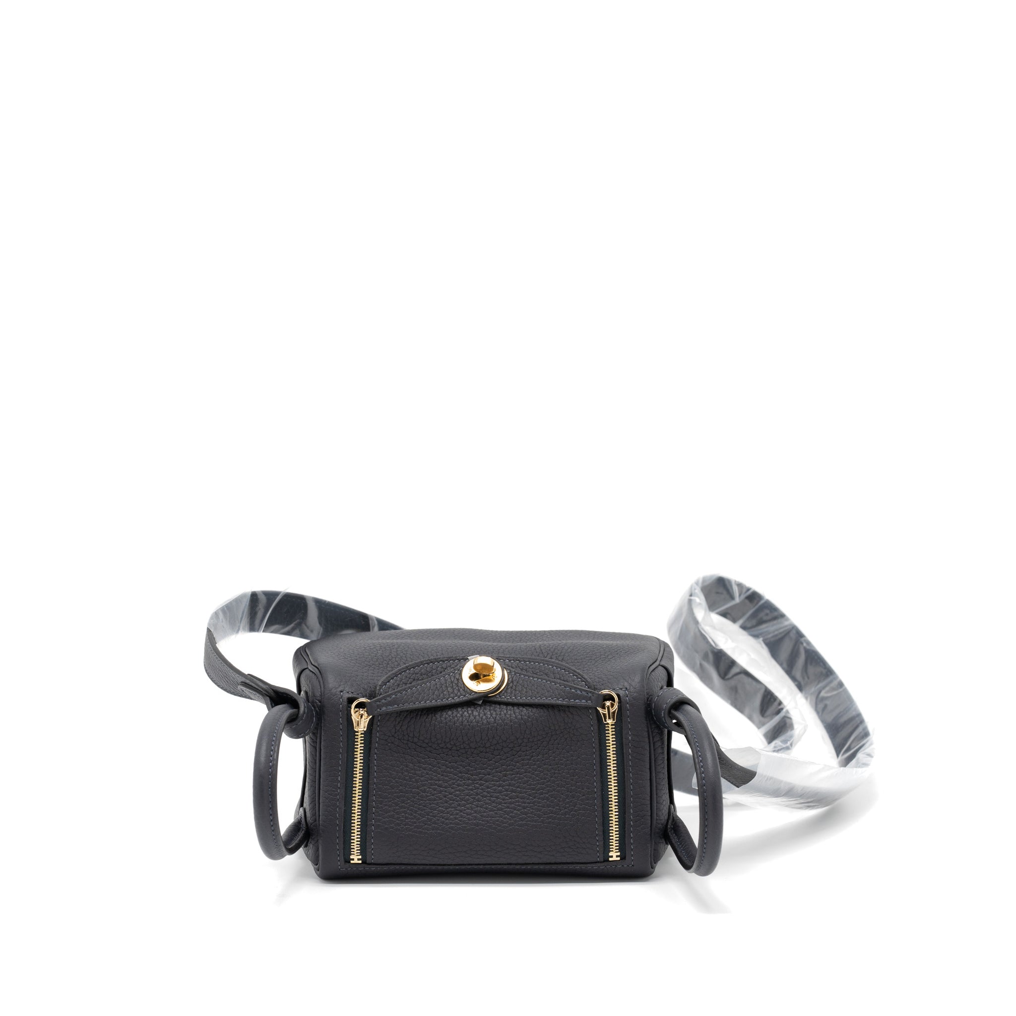 HERMES MINI LINDY CLEMENCE 3Y CABAN GHW