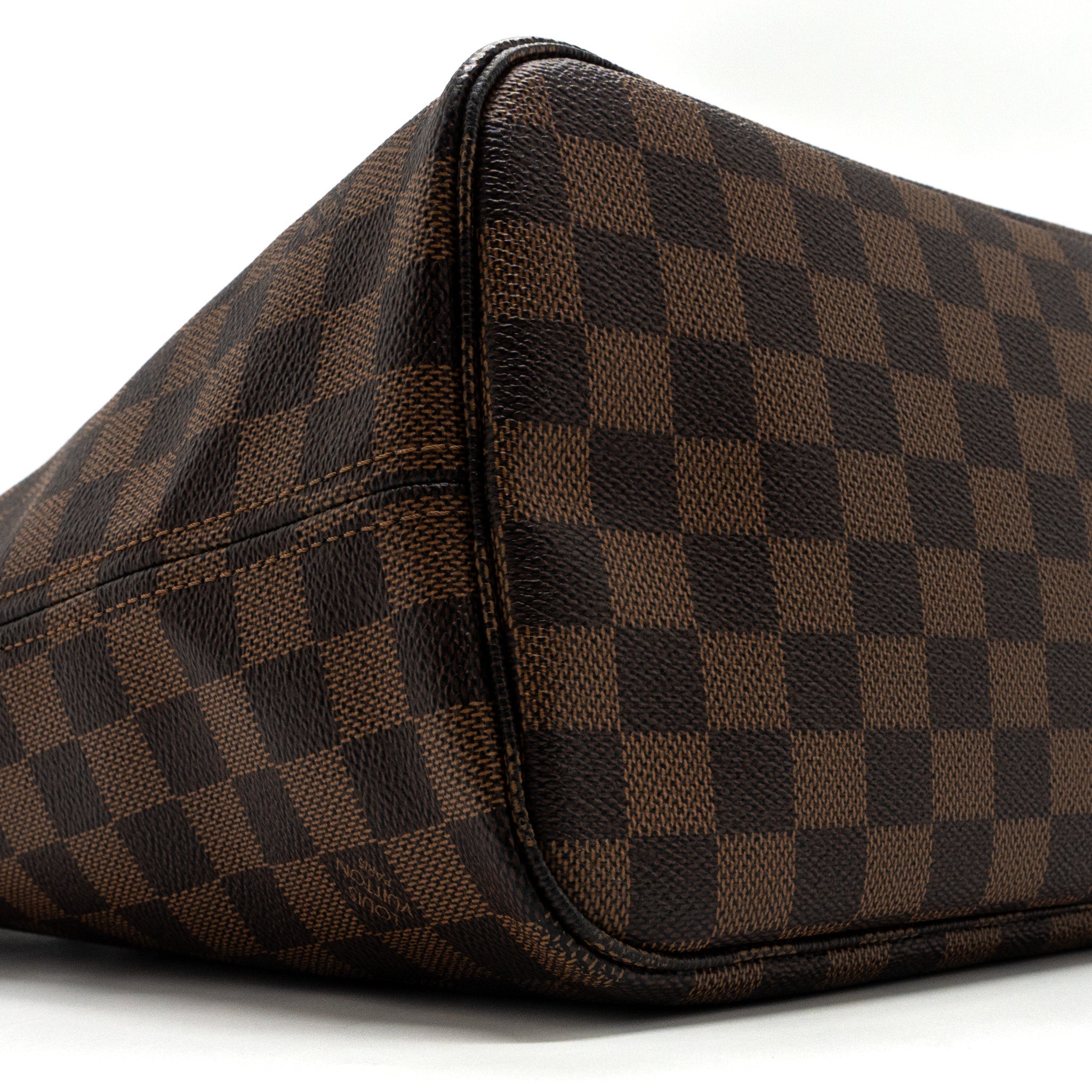 LOUIS VUITTON NEVERFULL MM DAMIER EBENE GHW