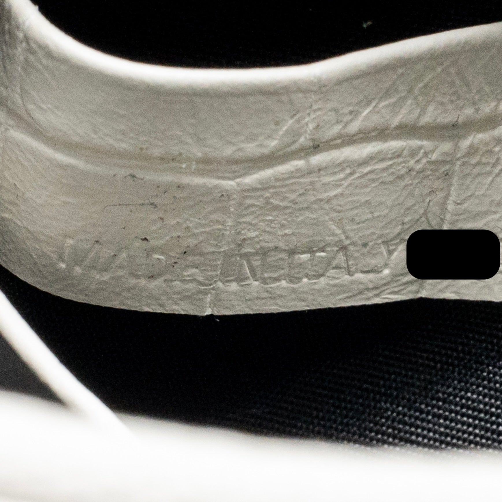 BALENCIAGA MINI LE CAGOLE SHOULDER BAG CROC-EMBOSSED CALFSKIN WHITE SHW