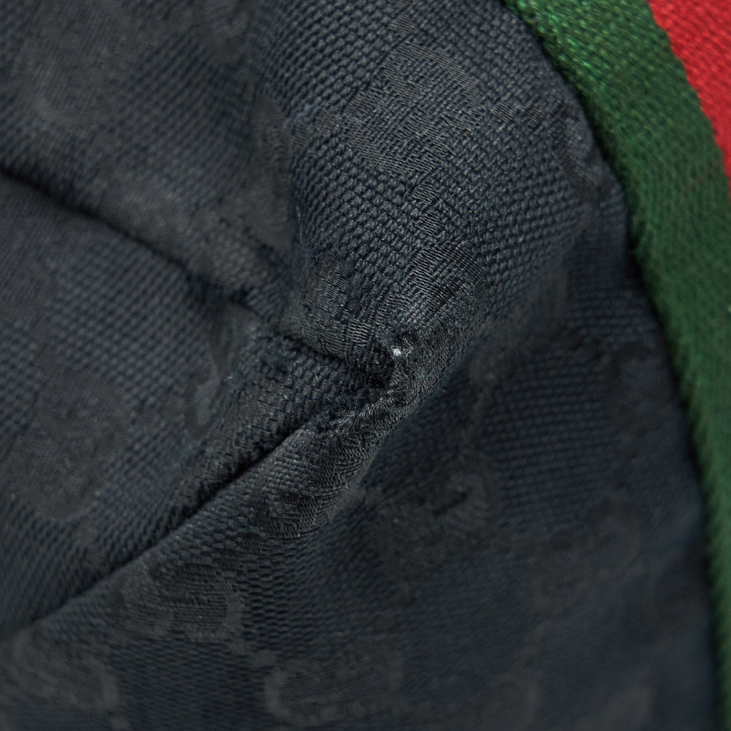 GUCCI TOTE FABRIC GG SUPREME BLACK