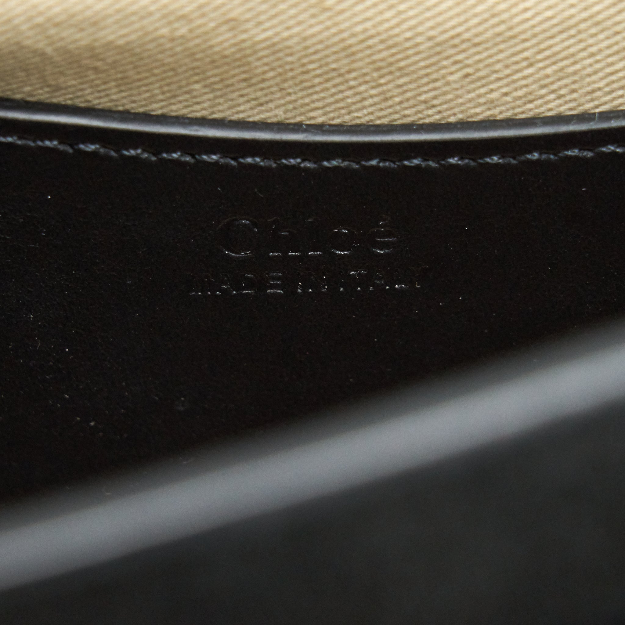 CHLOE TESS CROSSBODY BAG IN BLACK