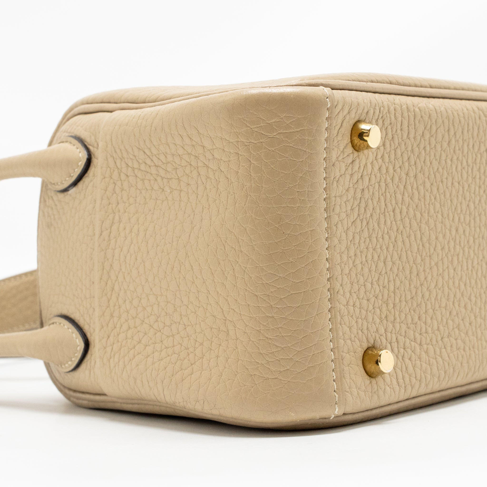 HERMES MINI LINDY CLEMENCE TRENCH GHW