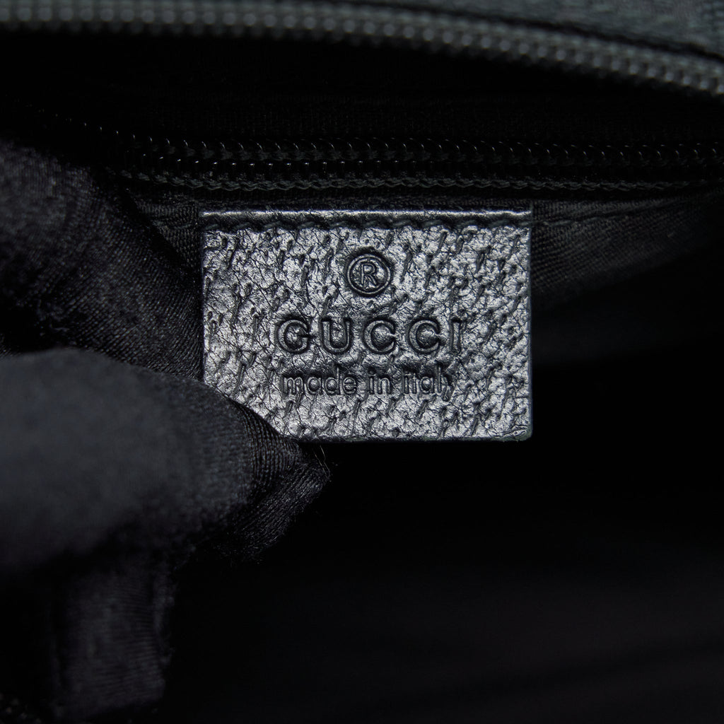 GUCCI TOTE FABRIC GG SUPREME BLACK