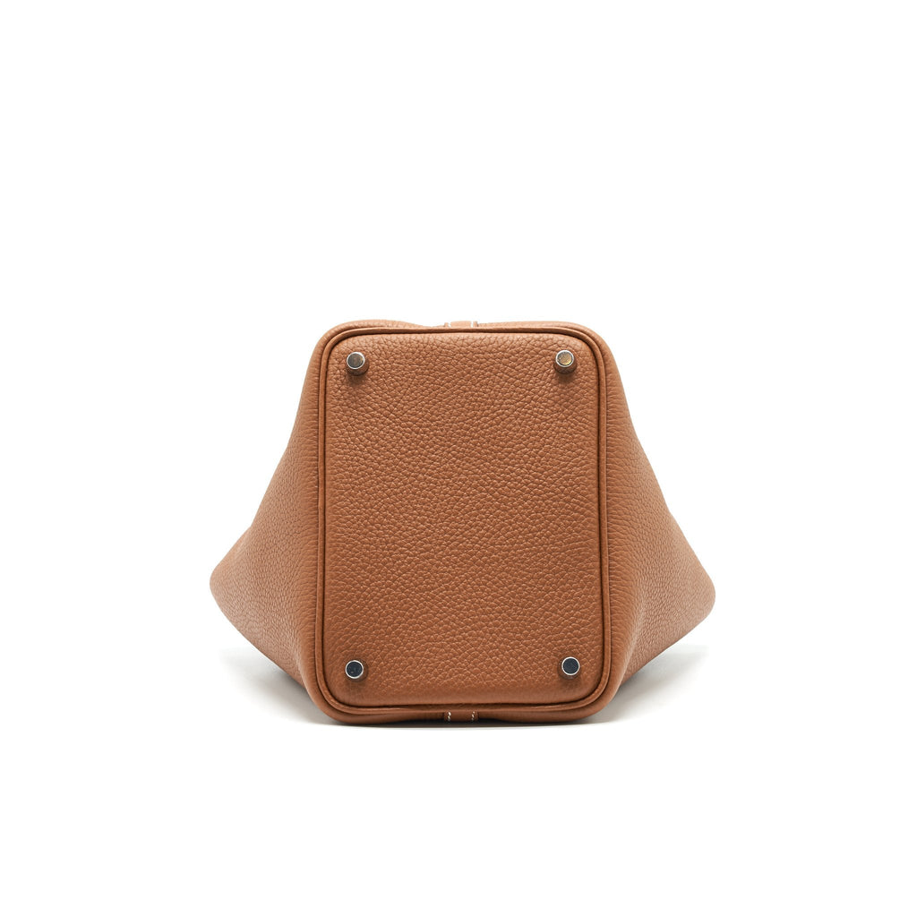 HERMES PICOTIN 18 LOCK BAG GOLD SHW