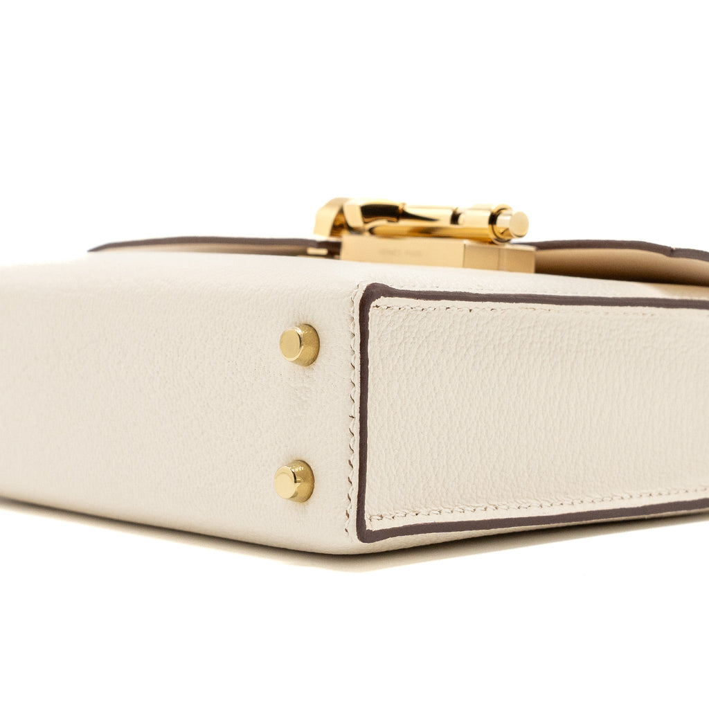 HERMES MINI VERROU CHEVRE MYSORE NATA LGHW