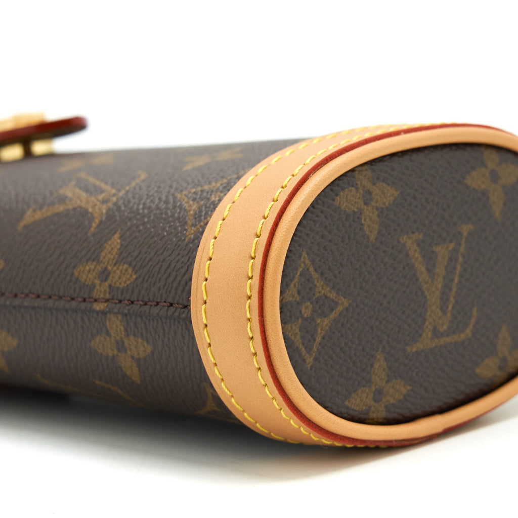 LOUIS VUITTON FOLD ME POUCH MONOGRAM CANVAS GHW