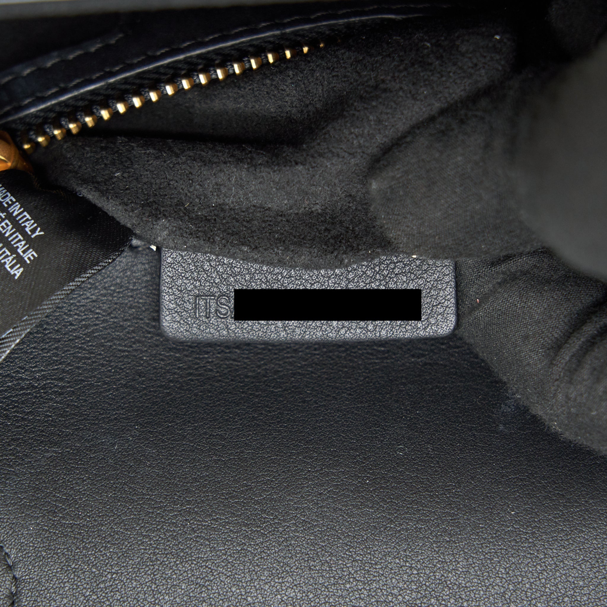 BURBERRY SMALL DK88 TOP HANDLE BAG BLACK