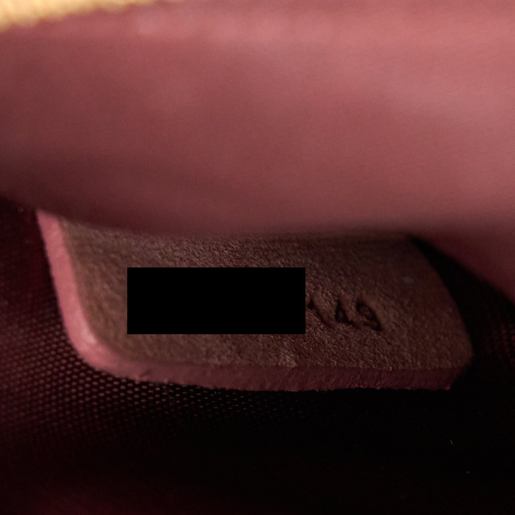 DIOR DIORMA WALLET ON CHAIN VELVET PINK GHW