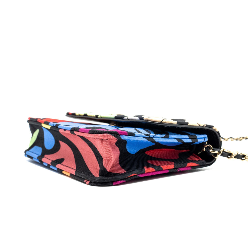 CHANEL 22S MINI FLAP BAG FABRIC MULTICOLOUR LGHW