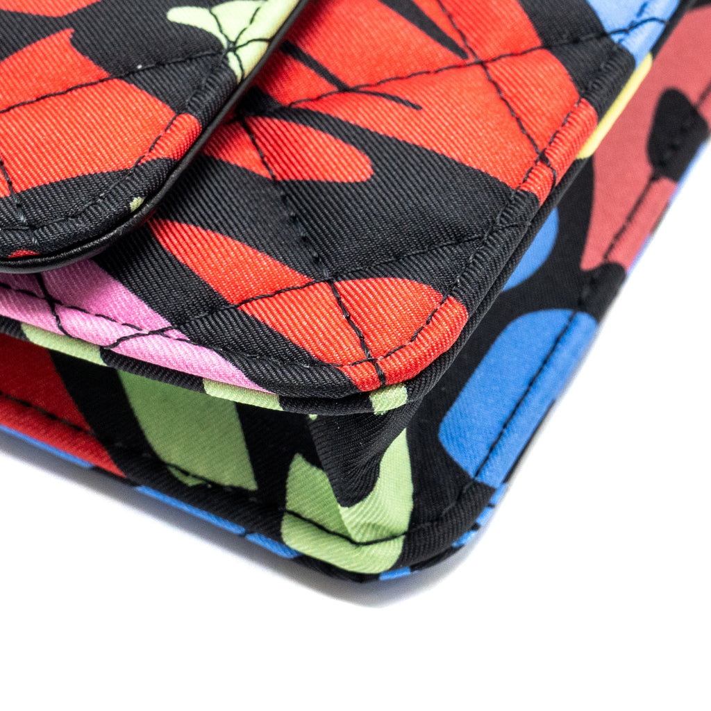 CHANEL 22S MINI FLAP BAG FABRIC MULTICOLOUR LGHW