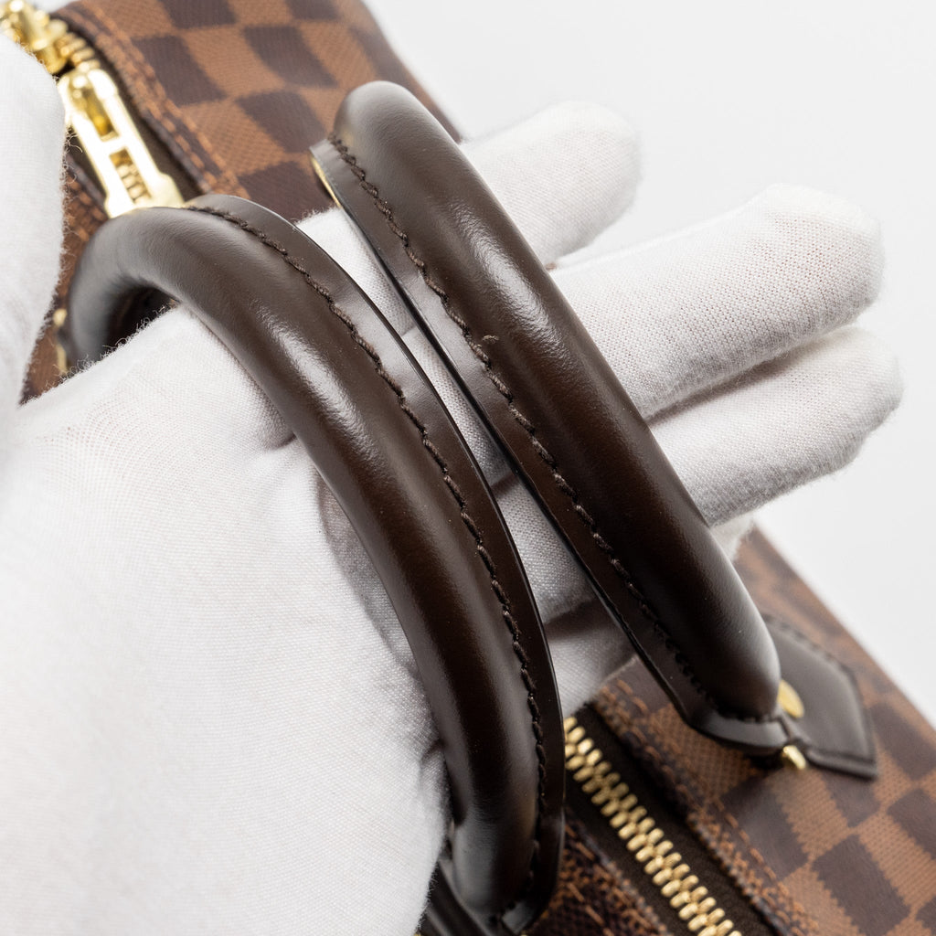 LOUIS VUITTON SPEEDY BANDOULIERE 25 DAMIER EBENE GHW