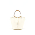 HERMES PICOTIN 18 LOCK BAG NATA/ SESAME SHW