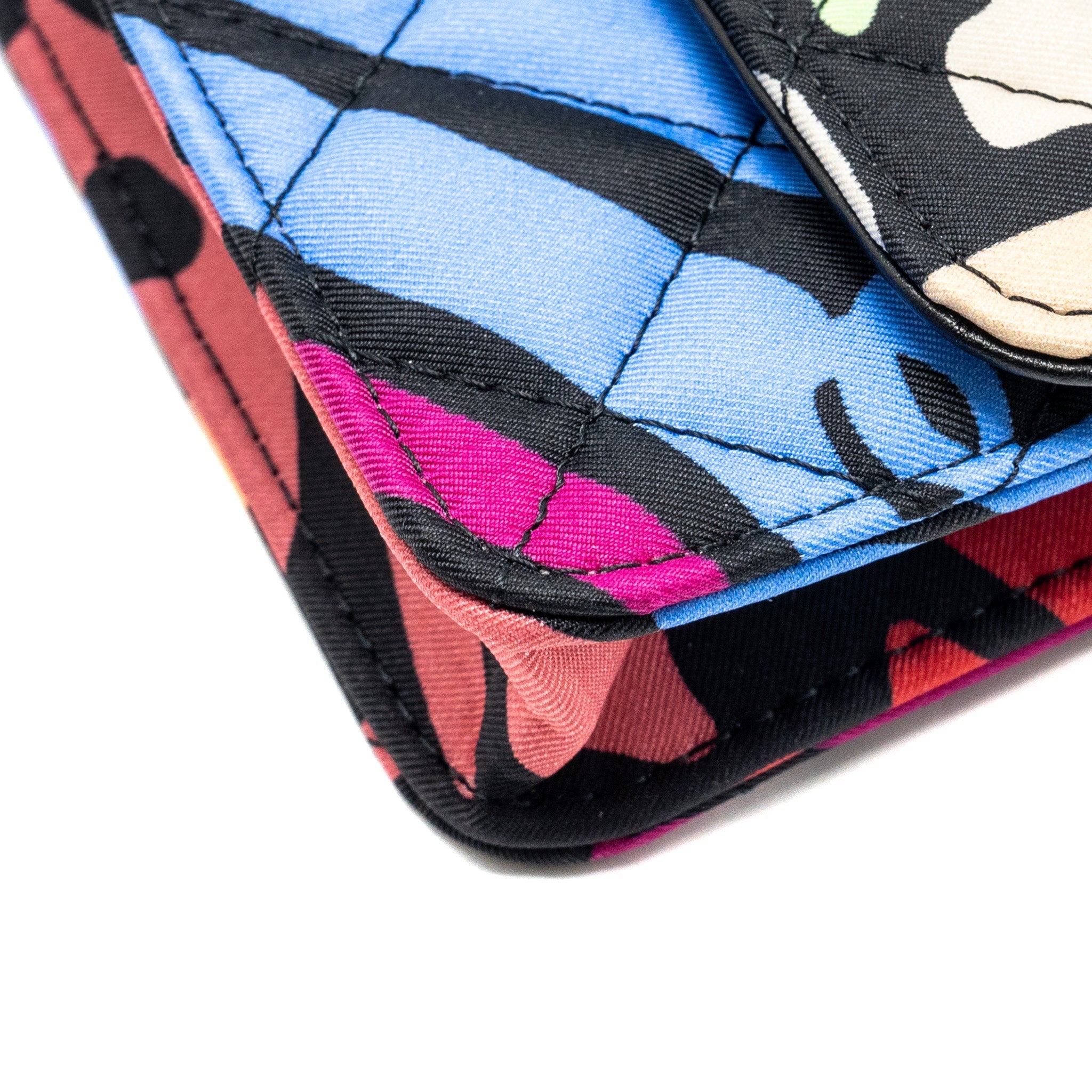 CHANEL 22S MINI FLAP BAG FABRIC MULTICOLOUR LGHW
