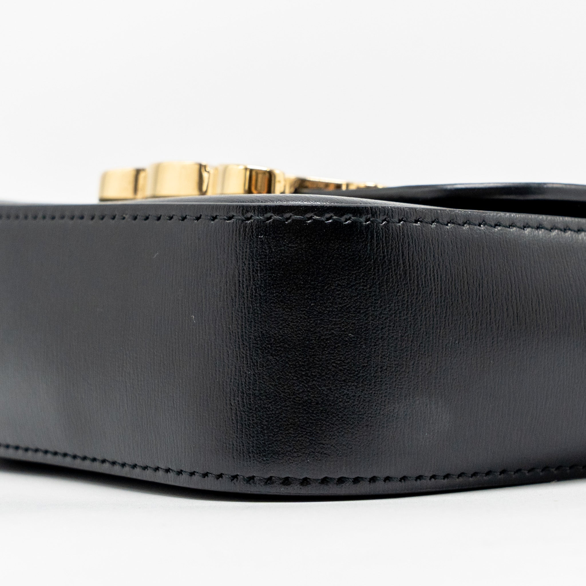 CELINE MINI CLAUDE CALFSKIN BLACK GHW