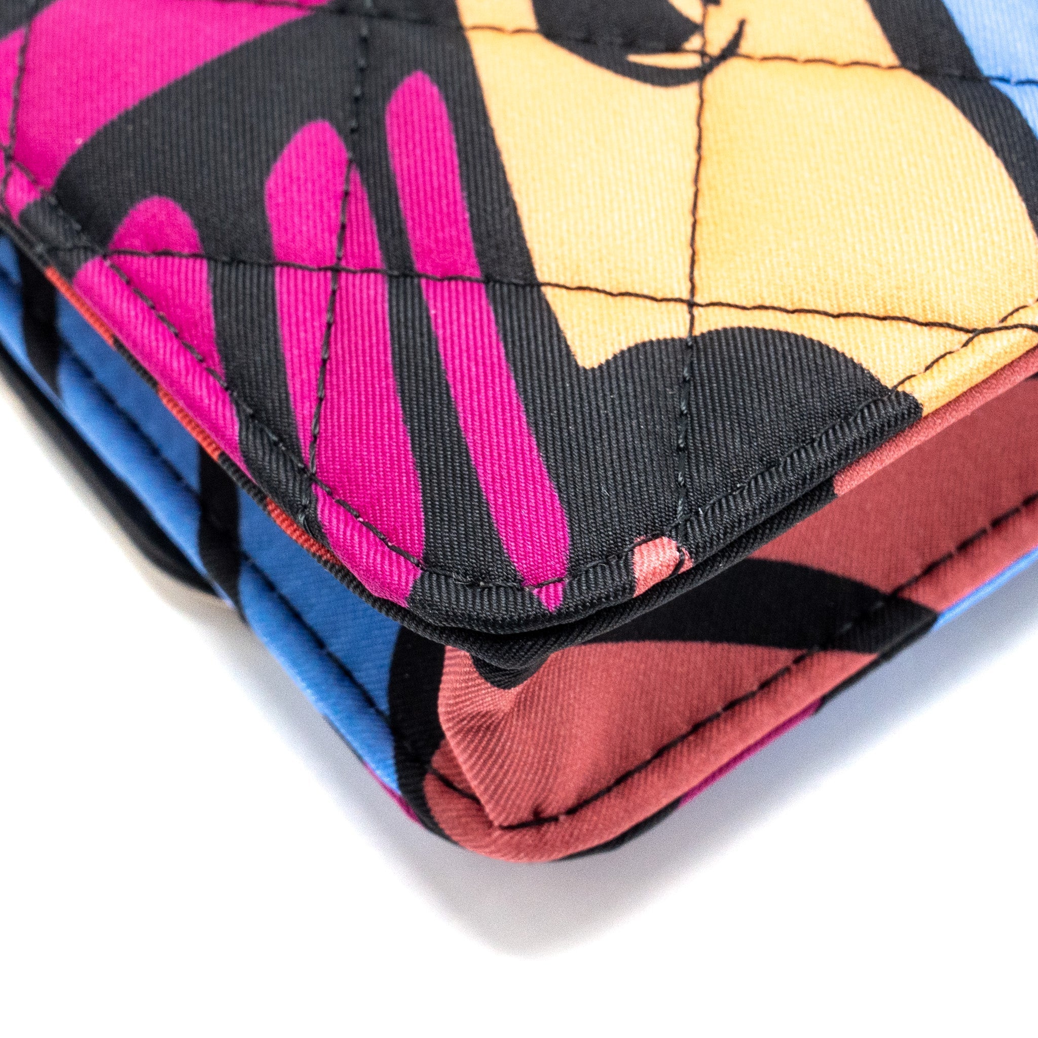 CHANEL 22S MINI FLAP BAG FABRIC MULTICOLOUR LGHW