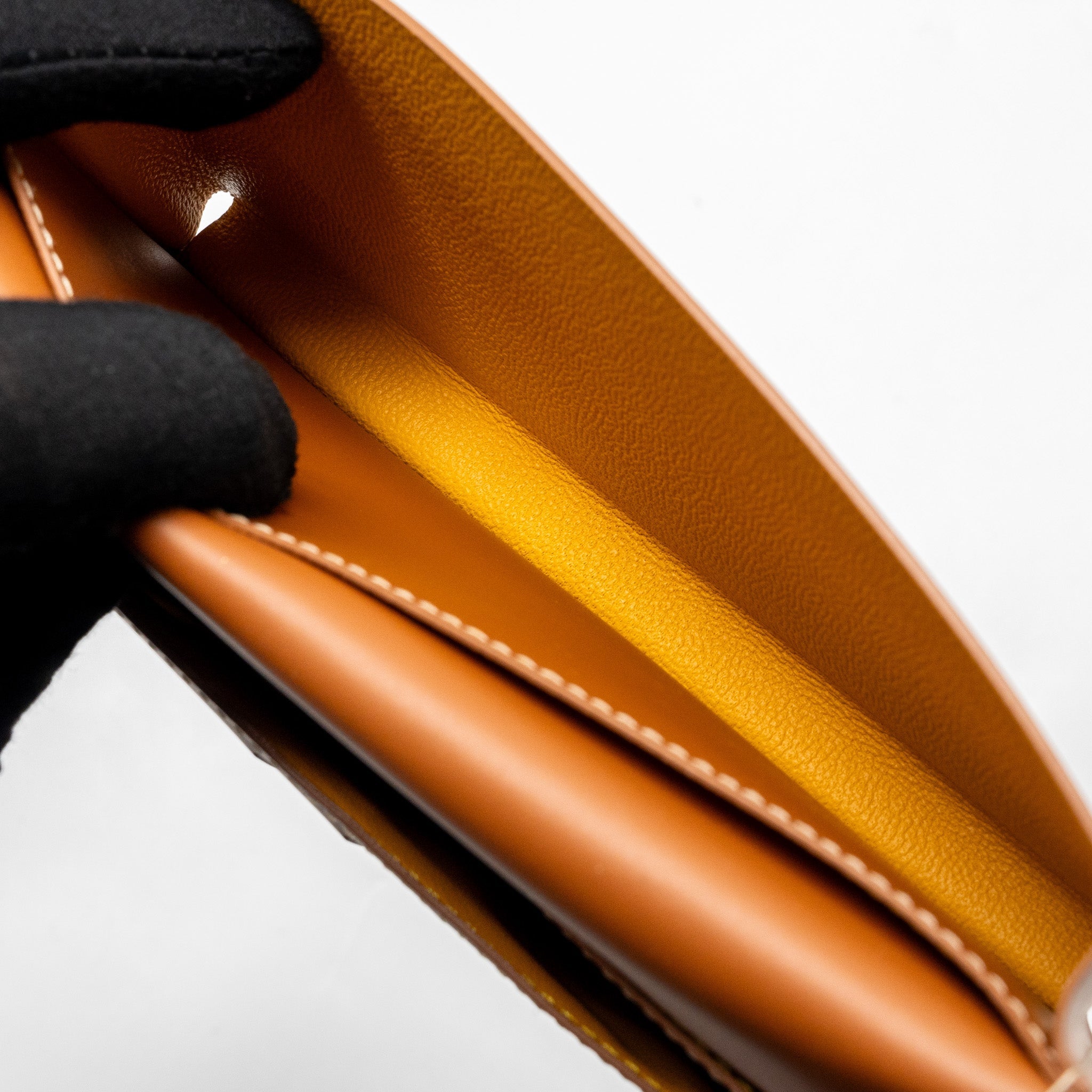 GOYARD PORTEFEUILLE ST LAMBERT LONG WALLET WITH PHONE HOLDER GOYARDLINE CANVAS / LEATHER BROWN