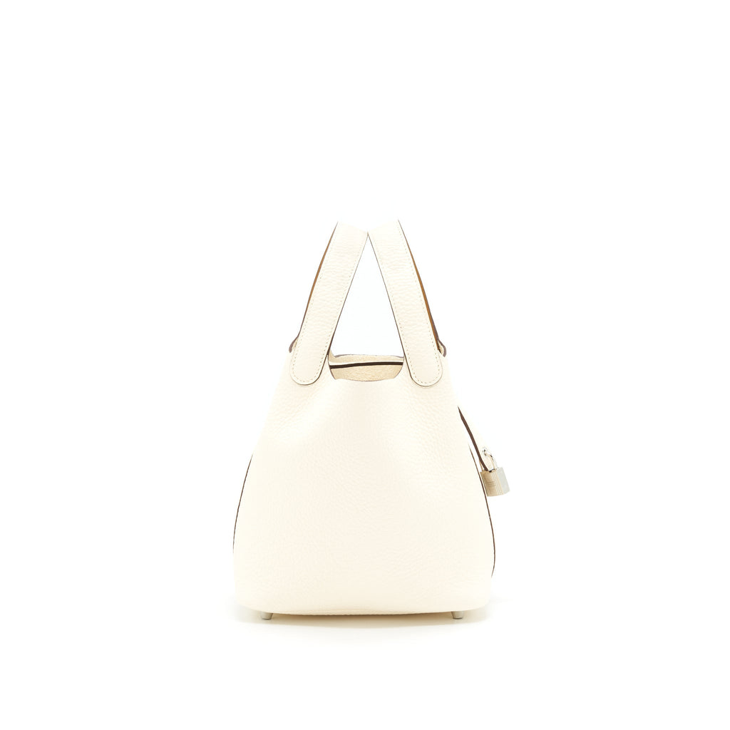 HERMES PICOTIN 18 LOCK BAG NATA/ SESAME SHW